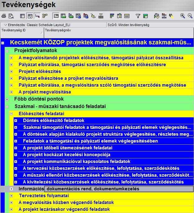 Projekt, WBS,