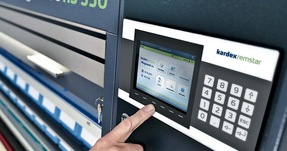 Software & Controls Family Kardex Remstar Logicontrol 100/200: Készülék alapú központi vezérlés a Kardex Remstar raktárrendszereihez Innováció gombnyomásra: Automatizált raktározó és komissiózó