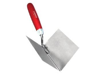 és a kanállap között Rozsdamentes acél kanállap: - vastagság 1,0mm - szakító szilárdsága >1500N/mm 2 - keménysége >46HRC Sarokkanál belső, INOX Profi 1x75/75 21- Bükkfa-markolat fémhatású lakkal 2