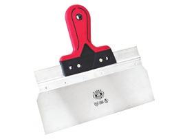 csiszolt, rugalmas 0,5mm vastag rozsdamentes penge Multi-spakli 75 21-06 Rasketta és multi spatulya néven is ismert festésipari segédeszköz Kényelmes