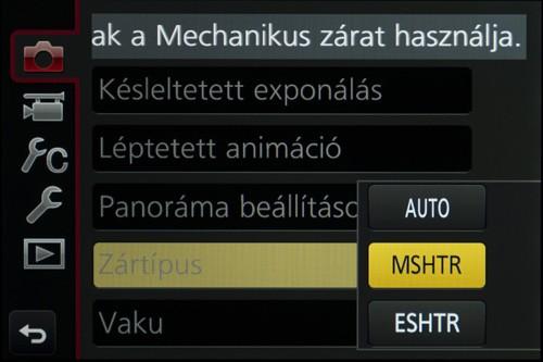 záridőből. A DMC-LX15 sorozatfelvételi sebessége AF-S módban 10 kép/mp, követőfókusszal pedig 6 kép/mp a maximum.