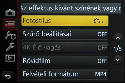 Videofelvétel, értékelés Akinek már volt a kezében Panasonic fényképezőgép, az tisztában van vele, hogy mozgóképfelvételek készítésére ennyi pénzért gyakorlatilag nincs jobb megoldás, mint amit ez a