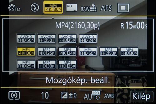 Végül az ötödik fő oldal a képanyag lejátszását takarja. Azonban ez így nem teljesen pontos meghatározás, hiszen itt lehetőségünk adódik akár az egyszerű RAW hívásra is.