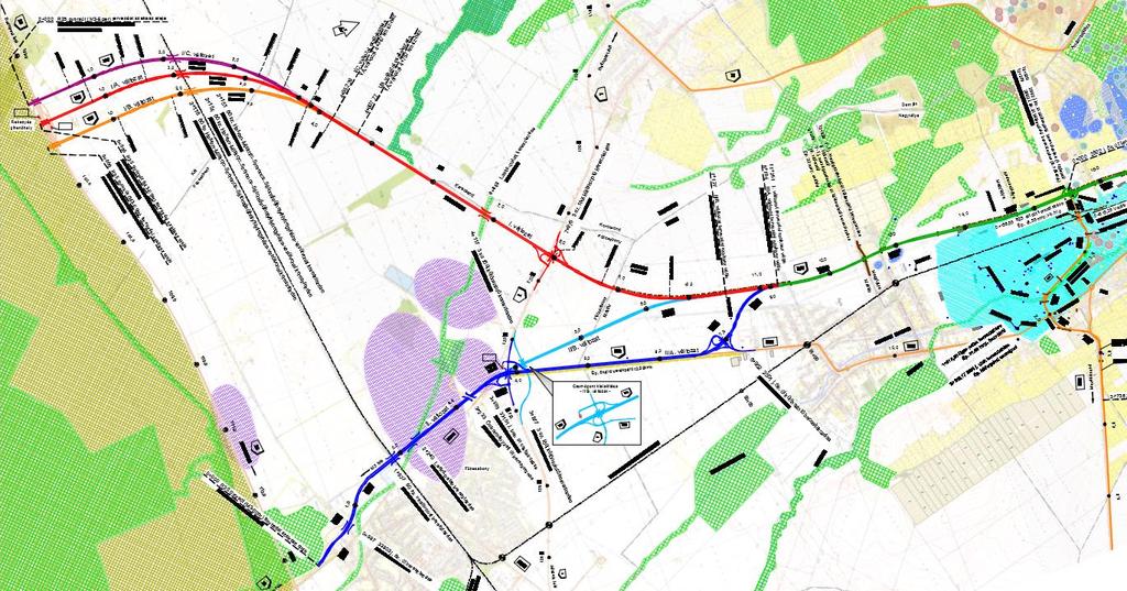 Tervezés Előzetes nyomvonalváltozatok-döntést kihívásai megelőzően 1251/2015. (IV. 23.) Korm.