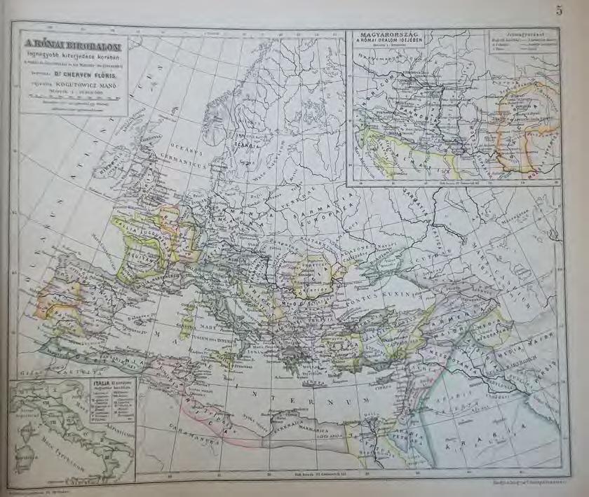 Ausztria és Magyarország, és utána a többi európai ország. Európa után Ázsia következik, majd Afrika, Amerika, és végül Ausztrália és Polinézia.