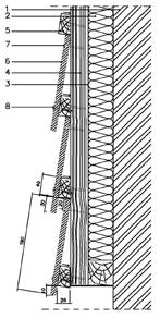 Az anyagszükséglet kiszámításához, Cedral Classic lapokkal ellátott homlokzatból indulhatunk ki, pl. 30 mm-es átfedéssel és a rögzítőelemek 600 mm-es tengelytávolságával.