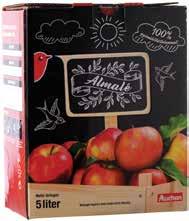 AUCHAN 100%-OS ALMALÉ 5 l, 260 Ft/l 1 699 Ft
