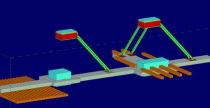 funkció nélküli külpontos kémény 3D-ben felmérve