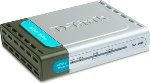 ADSL modem, splitter,