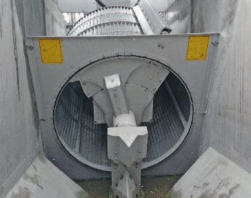 2-3 mm közötti résszita, perforált lemez vagy szitaszövet lehetséges RHUBER Dobszűrő LIQIUID a legjobb leválasztó teljesítményhez és a szűrőszemét szállításához gravitációs vezetéken át HUBER