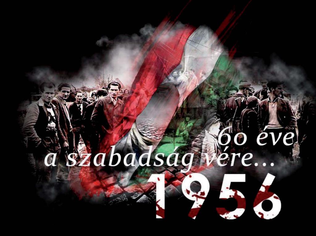 A Szentpéterfai Hírmondó különkiadását tartják a kezükben, amely az 1956-os eseményeket, azok előzményeit és hatásait villantja fel