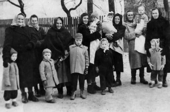 Kantz Mária, Pataki Katalin, Harangozó Klára, Grabarits Katalin, Milisits Anna, Harangozó