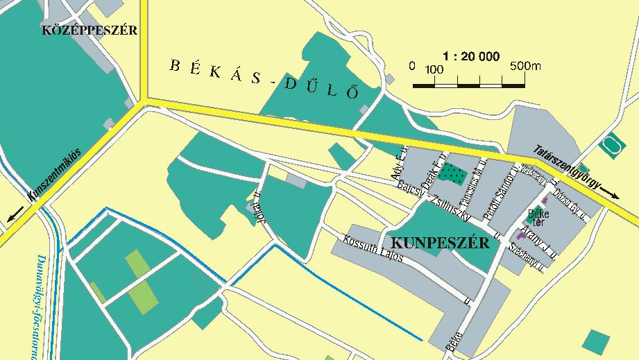 KUNPESZÉR BEMUTATÁSA 2 Kunpeszér Bács-Kiskun megye északi részén, a Felső Kiskunságban található 690 lakosú kistelepülés. Az itt élők fő megélhetési forrása ma is elsősorban a mezőgazdaság.