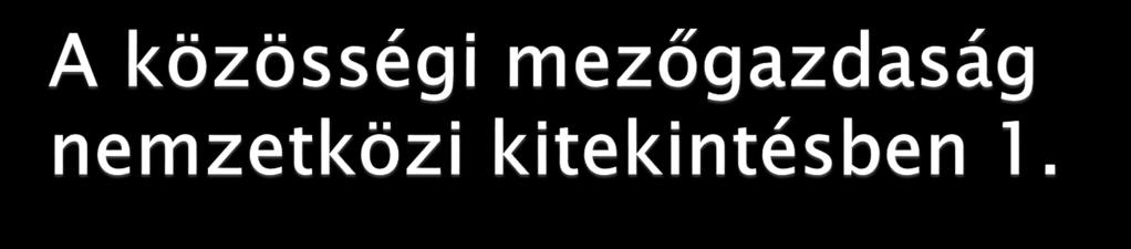 Napjainkban több mint 4000 közösség által támogatott mezőgazdasági csoport van a világon, összesen másfél milliót meghaladó tagsággal.