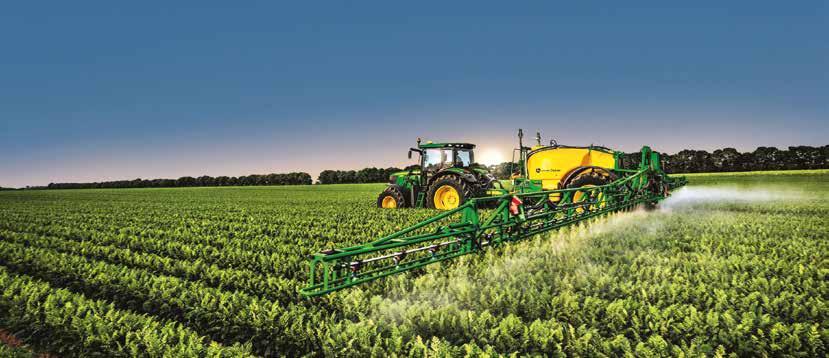 MUNKAGÉPEK- Gépajánlat 2017 JOHN DEERE M700-AS PERMETEZŐK Az új M700-as sorozatú vontatott permetezőgépek a legkorszerűbb technológiát kínálják, a pontosabb, hatékonyabb, a gépkezelőre és környezetre