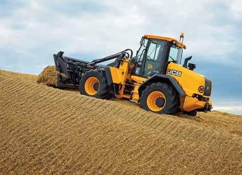 JCB TÖRZSCSUKLÓS HOMLOKRAKODÓK Ha szorít az idő és nagy mennyiségben kell anyagokat mozgatni, továbbá nem szeretnénk, hogy gépünk cserben hagyjon, a 413S modelltől 435S modellig bezáruló termékskála