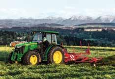 Ha tetszik önnek a John Deere 5G modell, de nagyobb emelőkapacitásra és erőre van szüksége, és nagyobb kényelemre vágyik, akkor az új JOHN DEERE 5M modellre van szüksége.