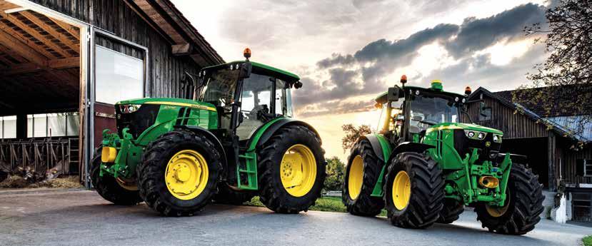 TRAKTOROK - Gépajánlat 2017 JOHN DEERE 6MC ÉS 6RC Gazdálkodásából csak akkor tudja a legtöbbet kihozni, ha ehhez a lehető legjobb felszerelés és gépek állnak rendelkezésére.