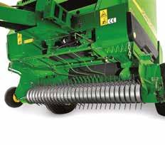 Az opcióként kínált traktor munkaeszköz automatizálás (TIA), a 864 ISOBUS bálázók esetén lehetővé teszi a traktor irányítását.