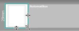 A P-touch Editor Lite használata (csak Windows esetén) Ikon Funkció A címke függőleges irányának be- és kikapcsolása. Kattintson a gombra a címkenézet nagyítási mértékének megadásához.