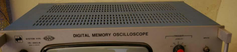 Nyolcsugaras digitális memóriaszkóp: z oszcilloszkóp digitális memóriával rendelkezik, és mintavételező elven működik. készülék alkalmas pozitív és negatív feszültségű logikai rendszerek vizsgálatára.