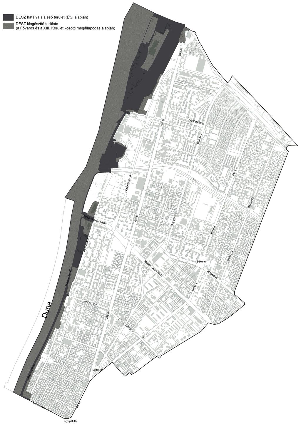 188 10. melléklet a 19/2016. (XI. 15.) önkormányzati rendelethez 1 Budapest Főváros XIII. Kerületi Városrendezési és Építési Szabályzatról szóló 56/2001. (XII. 20.) Budapest Főváros XIII.
