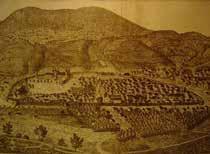Pruner Ignác városképe 1763. A város a XVII-XVIII. században leginkább földműveléssel és szőlőtermesztéssel foglalkozott.
