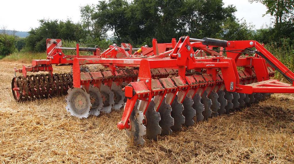 DISKATOR 610 Kompakt tárcsa Alapfelszereltség: 4, 5 és 6 méteres
