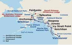 13. nap Denali Fairbanks A délelőtt a pihenésé, majd indulás Fairbanksbe, Alaszka legészakibb egyetemi központjába, az Aranyszív Városba.