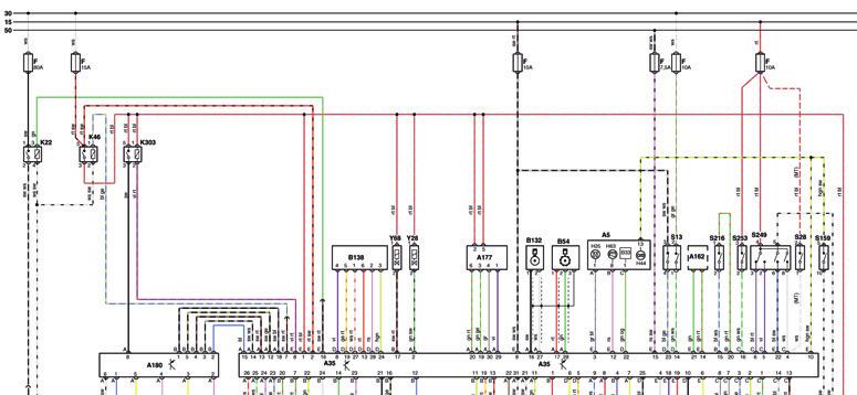 User_56 Műszaki információk Kezdőlap Költségkalkulátor Interaktív, színes kapcsolási rajzok SE6ADT Kapcsolási rajz Összes modell System circuit diagram X8-III - AC compressor clutch relay A
