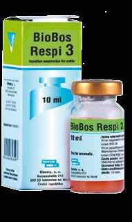 szerovariáns, naktivált BVD-vírus (BIO- 25 törzs)) Javallatok: a 3-as típusú szarvasmarha parainfluenza-vírus: a vírusürítés csökkentésére a BRS-vírus: a vírusürítés csökkentésére, a Manheimia