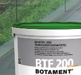 fektetni a BTK 200 ragasztóhabarccsal.