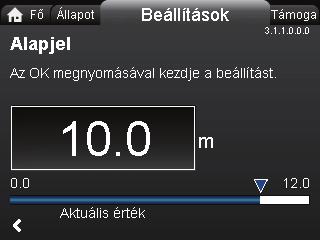 1 "Alapjel" Áttekintés "F oldal" > Állapot > "Vezérlés állapota" "Vezérlés állapota" "Vezérlési mód, innen" "Szabályozási mód".