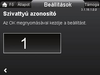 Ez teszi lehet vé busz kommunikáció során a szivattyúk megkülönböztetését.