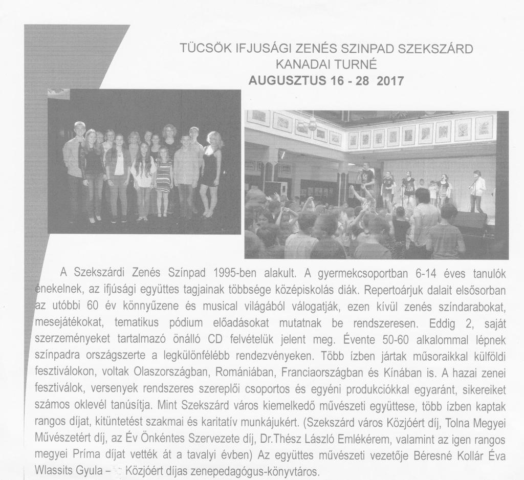 SZENT ISTVÁN ÜNNEPSEG Á KOSSÜTH HÁZBÁN 2017.
