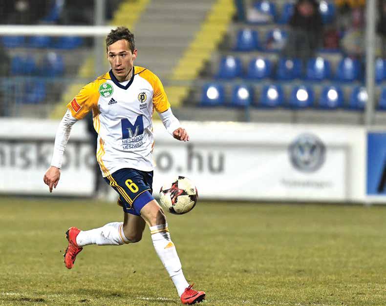 Játékosportré POZITÍV ENERGIÁK Hazája és Hollandia után Magyarországon is bizonyítana a Twentétől érkezett szlovén válogatott balhátvédünk, Dejan Trajkovski.