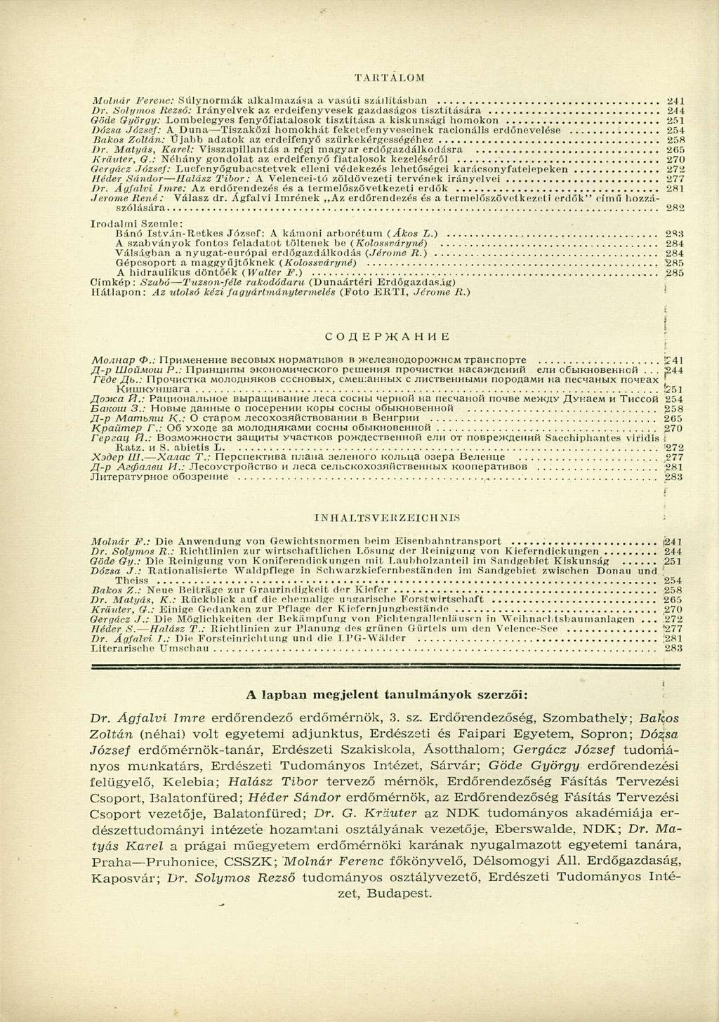 T A K T A 1. 0 M Molnár Ferenc: Súlynormák alkalmazása a vasúti szállításban 241 Dr.