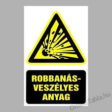 RENDELTETÉSTŐL FÜGGŐ LÉTESÍTÉSI KÖVETELMÉNYEK Általános előírások A robbanásveszélyes osztályba tartozó anyag előállítására, feldolgozására, használatára, tárolására és forgalmazására szolgáló