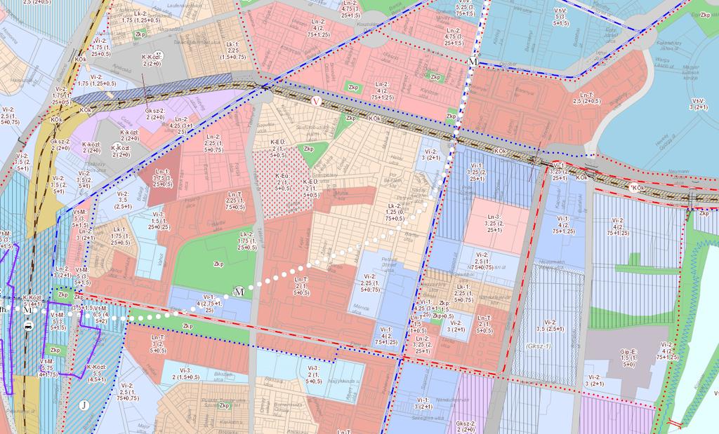 Közlekedésbiztonsági és kerékpárosbarát fejlesztések Budapest XI. kerületében Kerékpárforgalmi Hálózati Terv 8. ábra: FRSZ 1. sz.