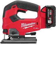 megvilágításához 50 ferdevágás tartomány 46 mm vágási mélységgel Rugalmas akkumulátor rendszerrel Milwaukee M18 akkumulátorokkal működik 99 900 126 873 M18 BOS125502B Cikkszám: 4933464229 (Elérhető