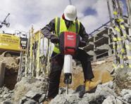 Porbevonat védi a munkaterületen előforduló sérülések ellen Kábel tartó, Véső tartó, Heavy duty 64 JOULE ÜTÉSI ENERGIA KÁBEL TARTÓ LEGALACSONYABB VIBRÁCIÓ KATEGÓRIÁJÁBAN: 4,9