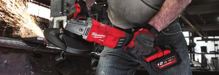 #MILWAUKEETOOL M18 FLAG230XPDB121C Cikkszám: 4933464115 230 MMES NAGY SAROKCSISZOLÓ 219 900 279 273 KATEGÓRIÁJÁBAN AZ ELSŐ 18 VOLTOS AKKUMULÁTORRAL MŰKÖDŐ NAGY SAROKCSISZOLÓ M18 FCHS121