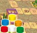 A játék elôkészítése A játékosok választanak egy osztót, aki minden játékos nak ad egy startlapot, és 2 db színes korongot a játékosok által választott színben.
