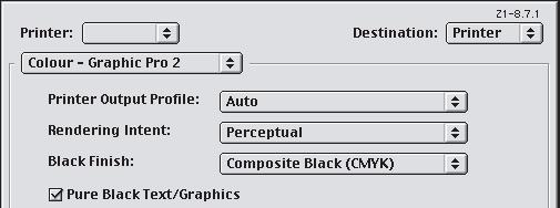 Ha másik CMYK-tintaprofilt is szeretne használni, válassza ki azt, mint használandó CMYK forrás x profilt. Ne feledje, hogy a CMYK forrás 1, CMYK forrás 2 stb.