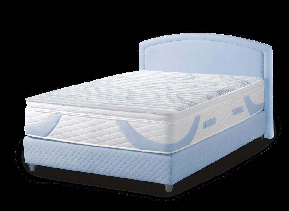 intelligens szövet: hosszabb élettartam, maximális védelem a matracnak Net Air lélegző szövet: extra szellőzőképesség,