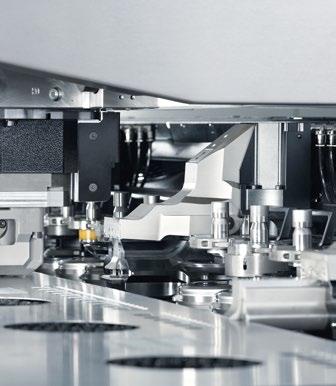 Opcionálisan emellé a TruPunch 5000 programozható lehúzóerővel is rendelhető, ami biztosítja a lenyomatmentes felületeket.