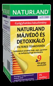 További Alma akciók -25% NATURLAND Májvédő és detoxikáló teakeverék filteres, 25x1,5 g Gyógyszernek nem minősülő