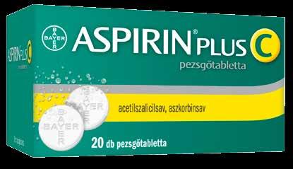 Aspirin Plus C pezsgőtabletta, 20 db Az Aspirin Plus C segít a megfázás és influenza olyan első tüneteinek