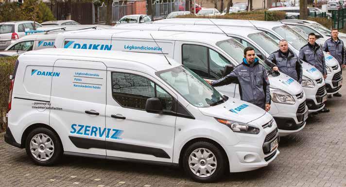 Szerviz VRV bevezetés Daikin szolgáltatások Az energiatakarékossághoz nem elég az energiahatékony berendezések beszerzése és telepítése; a működésüket is optimális körülmények között kell tartani.