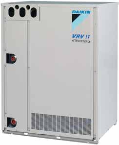 Vízhűtéses VRV IV W + sorozat Ideális magas épületekhez, a víz hőforrásként való használatával Egységes sorozat hőszivattyús és hővisszanyerős, standard és geotermikus rendszerekhez 22 Beltéri